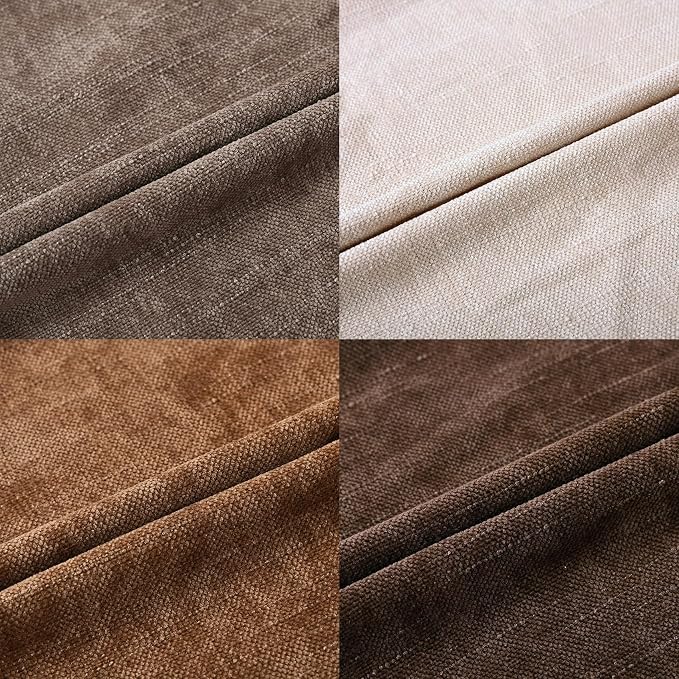 Set of 4 Soft Textured Decorative Throw Pillow Covers 16x16 Inch Cozy Farmhouse - Image 7