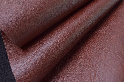 Wento Thick 2 Yard Faux Leather Fabric Soft Skin Grain PU Leather - Image 2