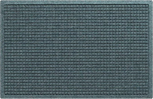 WaterHog Squares Front Door Mat Indoor Outdoor Entrance, All-Weather Mats | by WaterHog