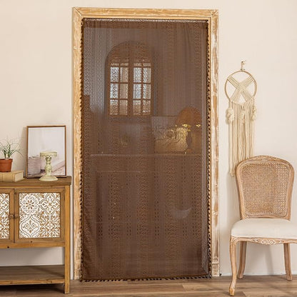 Sutuo Home Dark Coffee Door Curtain by SutuoHome