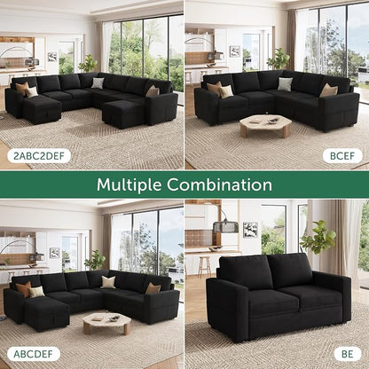 HONBAY Modular Sectional Sleeper Sofa - Image 6