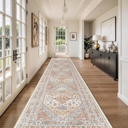 Washable Runner Rug 2.5x16, Non-Slip Long Kitchen Rugs, Soft Hallway Runner - Image 9