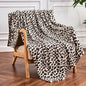 Edenleaf Leopard Print Blanket Fleece Throw by Edenleaf