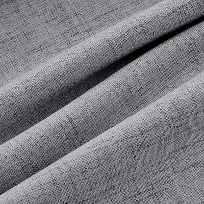 MIULEE 100% Blackout Linen Curtains 42 x 63 Inch Glacier Gray 2 Panels | - Image 9
