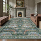 5x7 Area Rugs, Vintage Retro Soft Washable Rug, Non-Slip Low Pile Rugs by Yarooge