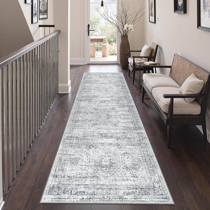 2'6 x 8' Runner Rug Non Slip, Washable Kitchen Rugs, Nursery Room, Soft Runner - Image 5