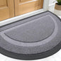 OLANLY Half Circle Front Door Mat Outside 29.5x17 All-Season Rubber Doormat | by OLANLY