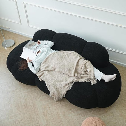 JACH Boneless Cloud Couches for Living Room Apartment, Modern Comfy Upholstered - Image 4