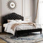 Allewie Queen Velvet Bed Frame by Allewie