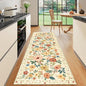 DUKINO 2x6 Hallway Runner Rug, Washable Kitchen Rugs Non Slip, Floral Indoor Rug by DUKINO