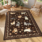 DUKINO 4x6 Area Rug, Washable Dog Rug by DUKINO