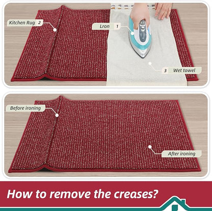 BEQHAUSE Kitchen Runner Rugs 24"x60", Kitchen Mats - Image 9