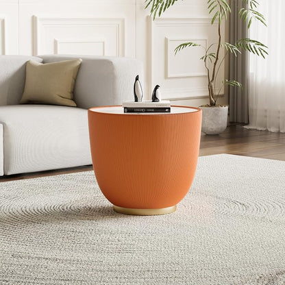 SSLine Bowl-Shape Coffee Table Set of 2 Modern Sintered Stone Top Nesting - Image 7