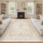 8x10 Area Rugs for Living Room, Large Washable Rug, Dining Room, Low Pile by Zesthome