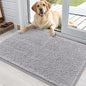 OLANLY Dog Door Mat for Muddy Paws 36x24, Super Absorbent Chenille Mud Mat | by OLANLY
