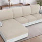 H.VERSAILTEX Sectional Couch Covers 4 Pieces Sofa Seat Cushion Covers L Shape by HVERSAILTEX