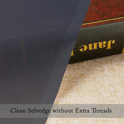 Black Sheer Curtains Dark Color Curtain Panels - Image 4