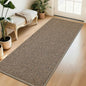 BEQHAUSE Dirt Trapper Door Mat 32" x 72", Non-Slip Washable Doormats, Low by BEQHAUSE