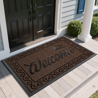 Yimobra Welcome Mat, Heavy Duty Sturdy Door Mats by Yimobra