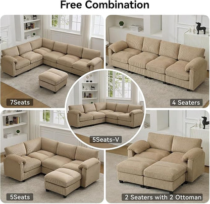 61'' Modular Loveseat Sofa - Image 7