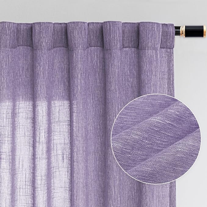 MYSKY HOME Purple Nursery Curtains by MYSKYHOME