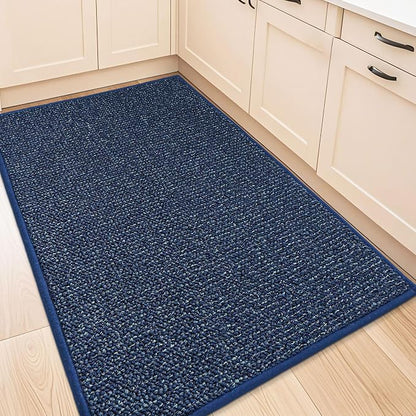 BEQHAUSE Kitchen Rugs 32"x48", Non-Slip Kitchen Mats by BEQHAUSE