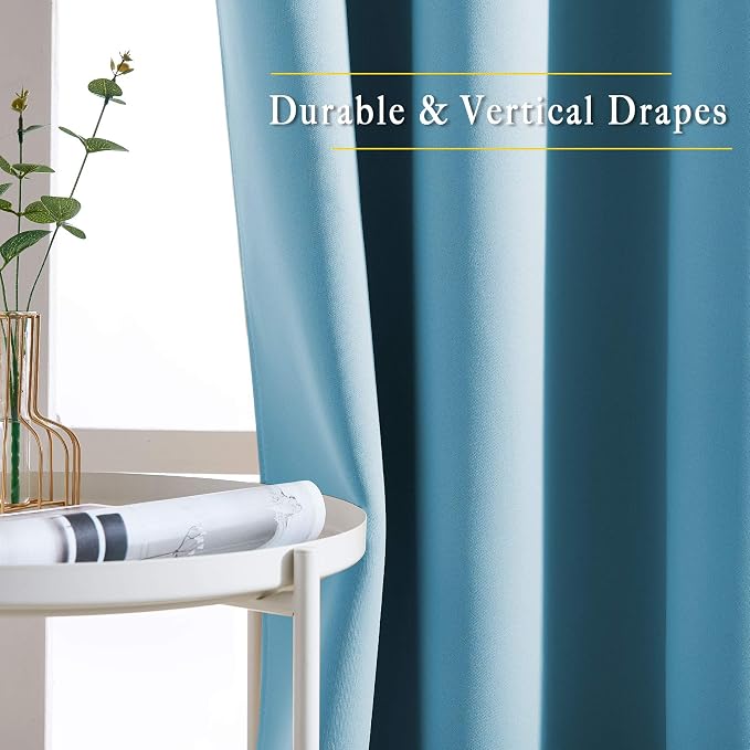 NICETOWN Room Darkening Curtain Panels - Image 3