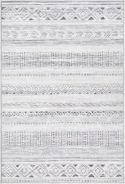 cotiled Washable 2x3 Entryway Rugs: Boho Moroccan Soft Small Rug | Solve Modern - Image 7