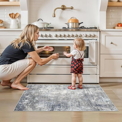 2x4 Runner Rug Washable Non-Slip – Small Throw Rug - Image 3