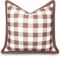 Crumbs Home Modern Farmhouse California Casual Indoor Outdoor Throw Pillow Cover by CRUMBSHOME