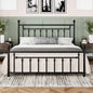 Allewie 14 Inch King Size Metal Platform Bed Frame by Allewie