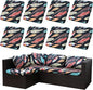 8PCS Patio Cushion Covers.Patio Furniture Couch SeatSlipcovers | Washable by SUKAIKEQA