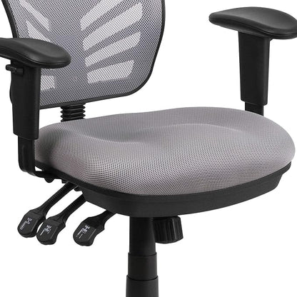 Flash Furniture Nicholas Mid-Back Swivel Office and Gaming Chair, Ergonomic - Image 9