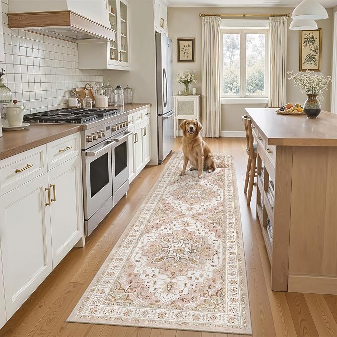 Madane Hallway Runner Rug 2x8 Washable Kitchen Rugs Non-Slip, Soft Ultra-Thin - Image 2