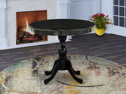 East West Furniture AMT-ABK-TP Antique Dining Table - Image 2