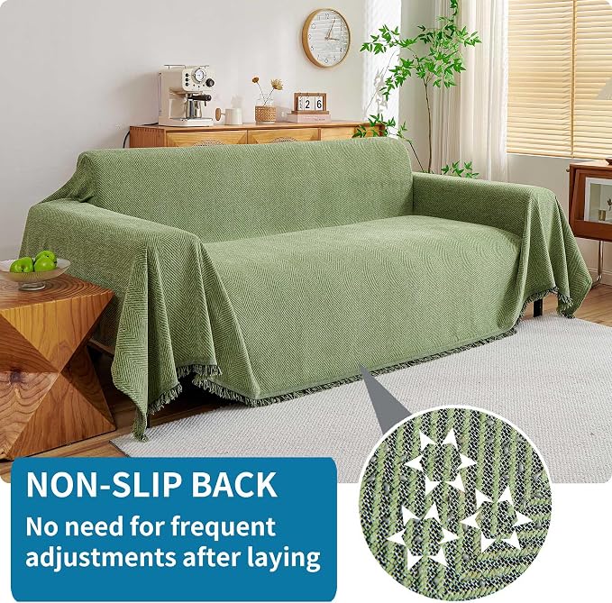 HAOMAIJIA Non Slip Couch Cover Sofa Covers - Image 2
