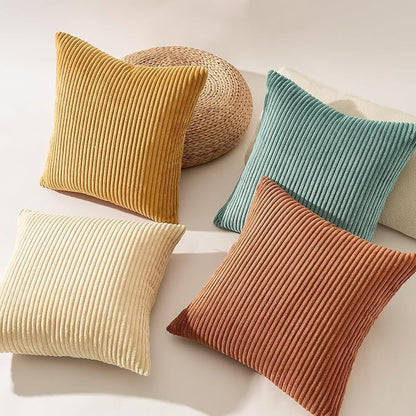 Topfinel Large Decorative Throw Pillow Covers, Soft Velvet Modern Double-Sided - Image 5