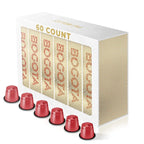 Piu Bello Bogota Espresso Coffee Pods for Nespresso Original Machines – Compatible Capsules Pack – Rich & Balanced Taste – Strong Italian Espresso Flavor – Kosher Certified (60 Count, Single Flavor)