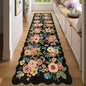 DUKINO 2x7 Runner Rug for Hallway, Floral Washable Rug for Kitchen, Stain by DUKINO