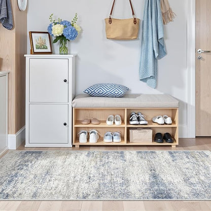 2x5 Rug Runners for Hallways Non Slip, Kitchen Rugs, Nursery Room, Soft Runner by Restydon