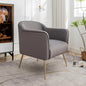 Container Furniture Direct Contemporary Velvet Accent Chairs by ContainerDirect