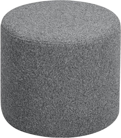 Studio Living Wentworth 19" Round Ottoman, Urban Transitional, Fully Assembled by StudioLiving