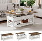 ChooChoo Farmhouse Lift Top Coffee Table, Converts to Dining Table by ChooChoo