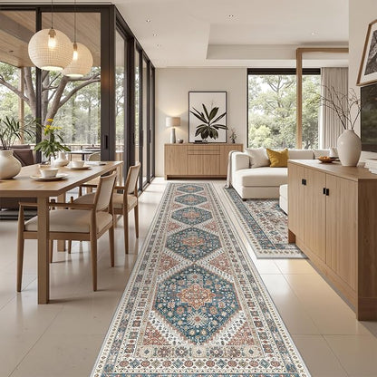 Washable Runner Rug 2.5x14, Long Kitchen Rugs Non-Slip, Soft Hallway Runner - Image 5