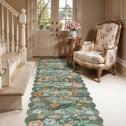 Washable 2x8 Hallway Runner Rug: Water-Resistant Kitchen Rug Soft Bedroom - Image 4