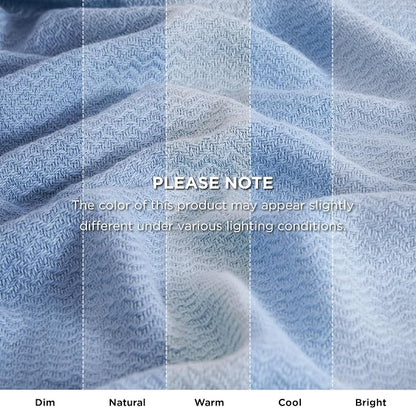 Bedsure GentleSoft 100% Cotton Large Throw Blanket - Image 8