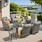 Weaxty 8 Pieces Outdoor Patio Furniture Sets by Eco-ChicLivingBeautifullyAffordable