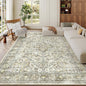 6x9 Area Rugs for Living Room, Large Washable Rug, Dining Room, Low Pile by Zesthome