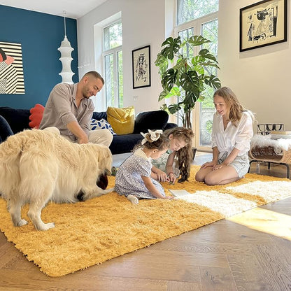 OLANLY 8x10 Machine Washable Large Area Rugs - Image 5