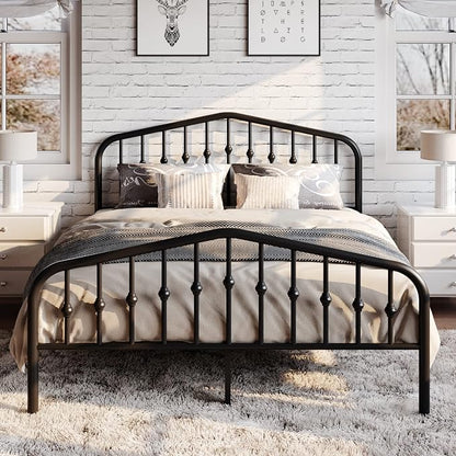 SHA CERLIN Full Size Metal Platform Bed Frame - Image 4